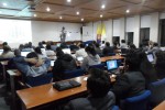 Raúl Carrión impartiendo clases de marketing online en Bogotá
