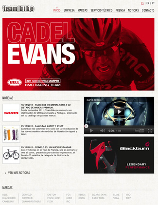 Posicionamiento Web - Human Level desarrolla Web de Team Bike