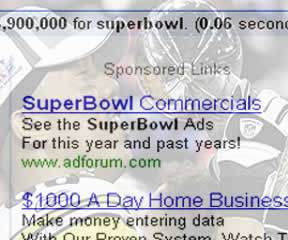 Resultados Google SuperBowl
