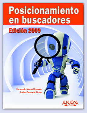 portada libro posicionamiento en buscadores edición 2009
