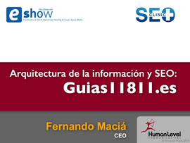 Arquitectura de la información y SEO - Guias11811.es