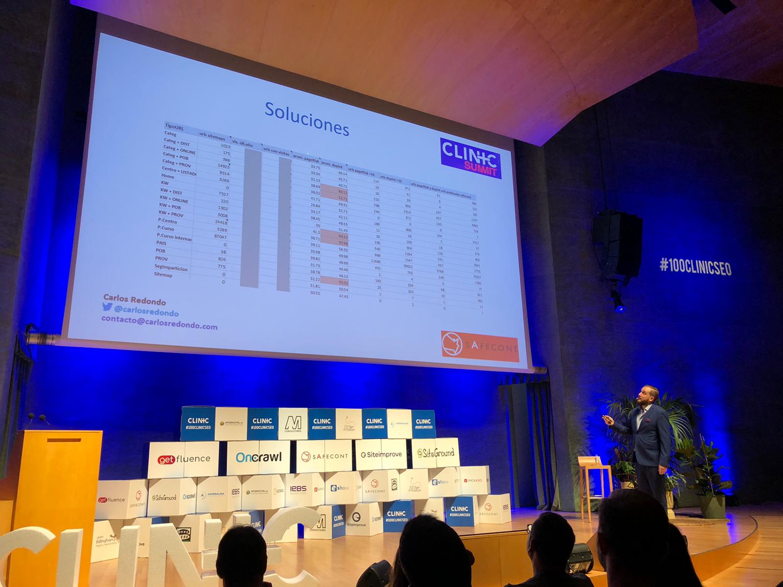 Carlos Redondo on #100Clinicseo