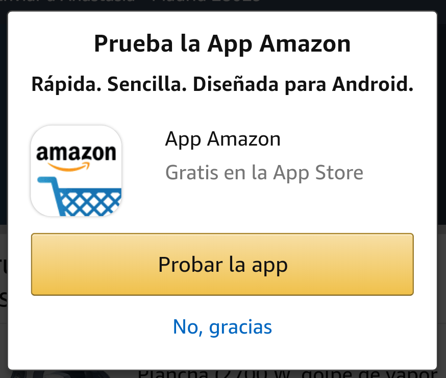 Amazon CTA