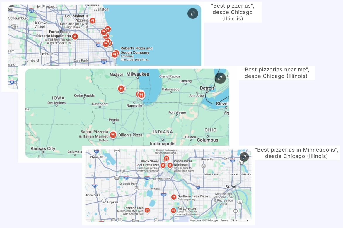 Local maps