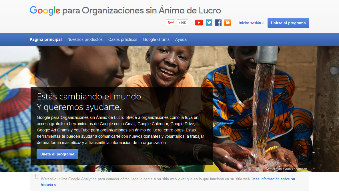 Google for Non-Profit Organizations