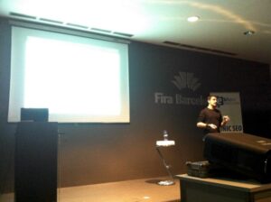 Ricardo Tayar hablando de SEO para e-commerce en Clinic SEO, eShow Barcelona 2013