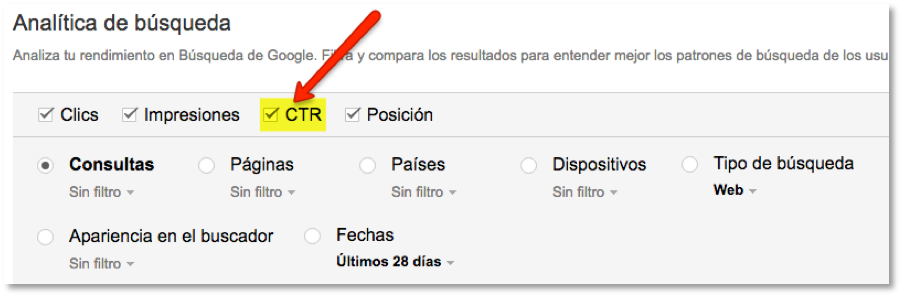 Cómo saber el CTR