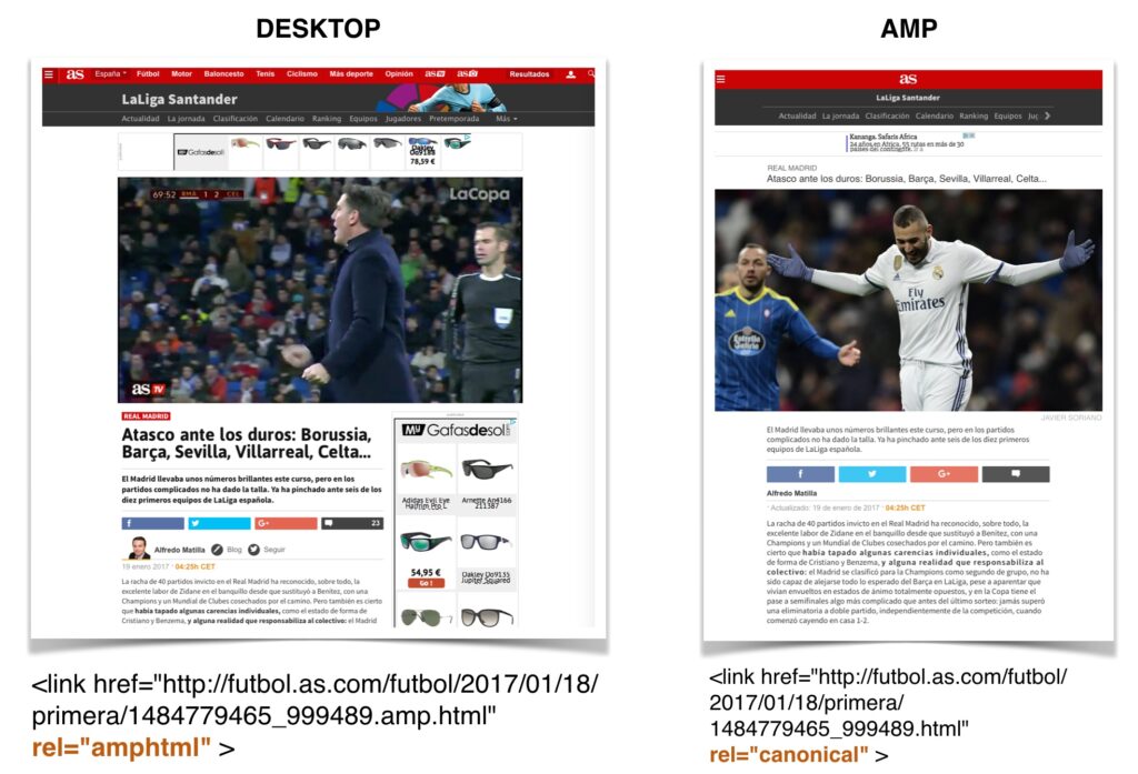 AMP Accelerated Mobile Pages