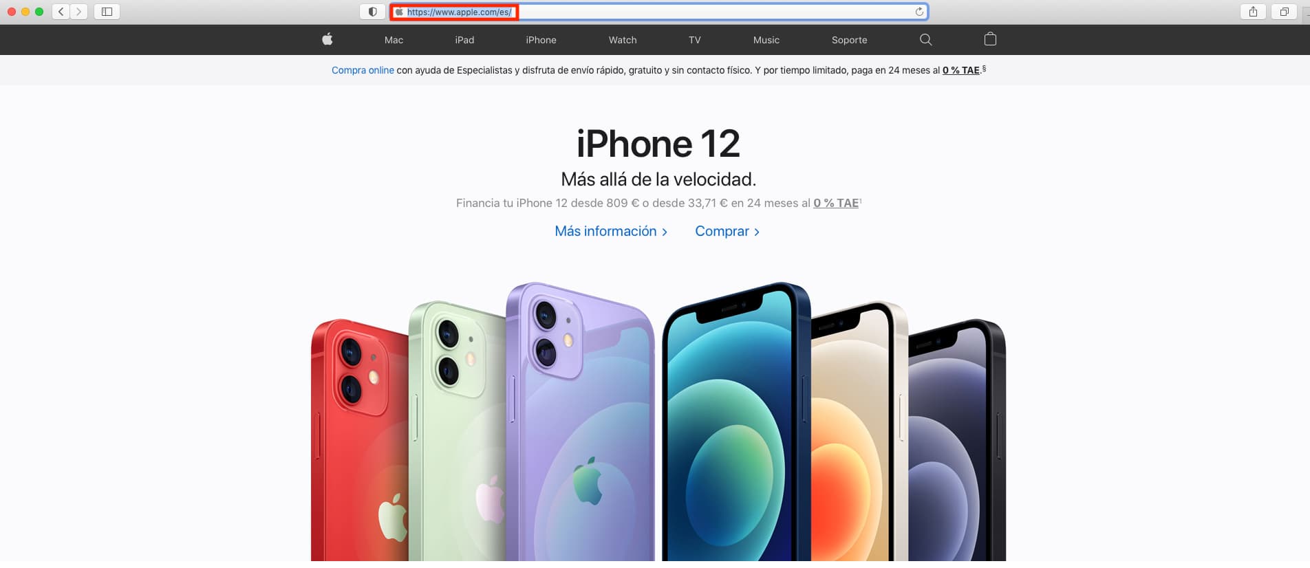 apple.com-es en españa