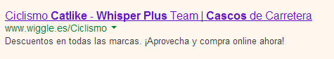 anuncio ppc en Google