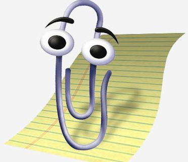 Clippy, el asistente de Microsoft Office