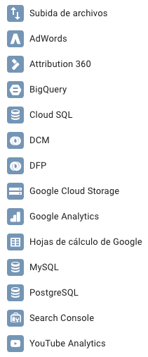 Conectores Google Data Studio