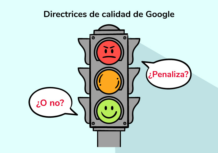 directrices de la calidad de google