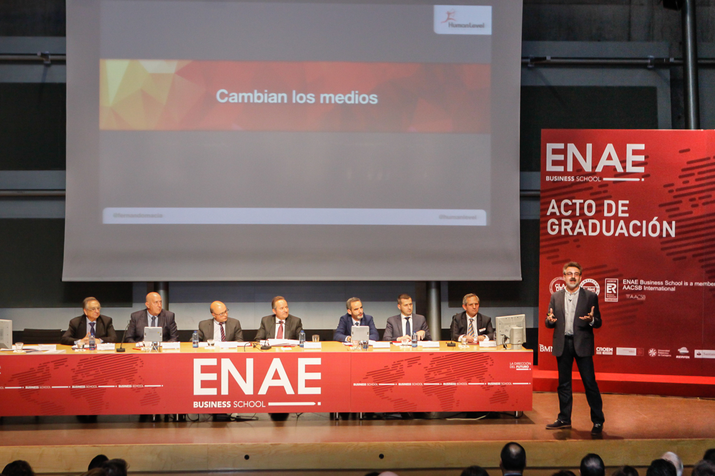 Conferencia en el Acto de Graduación de ENAE