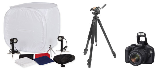 Photography equipment for online stores