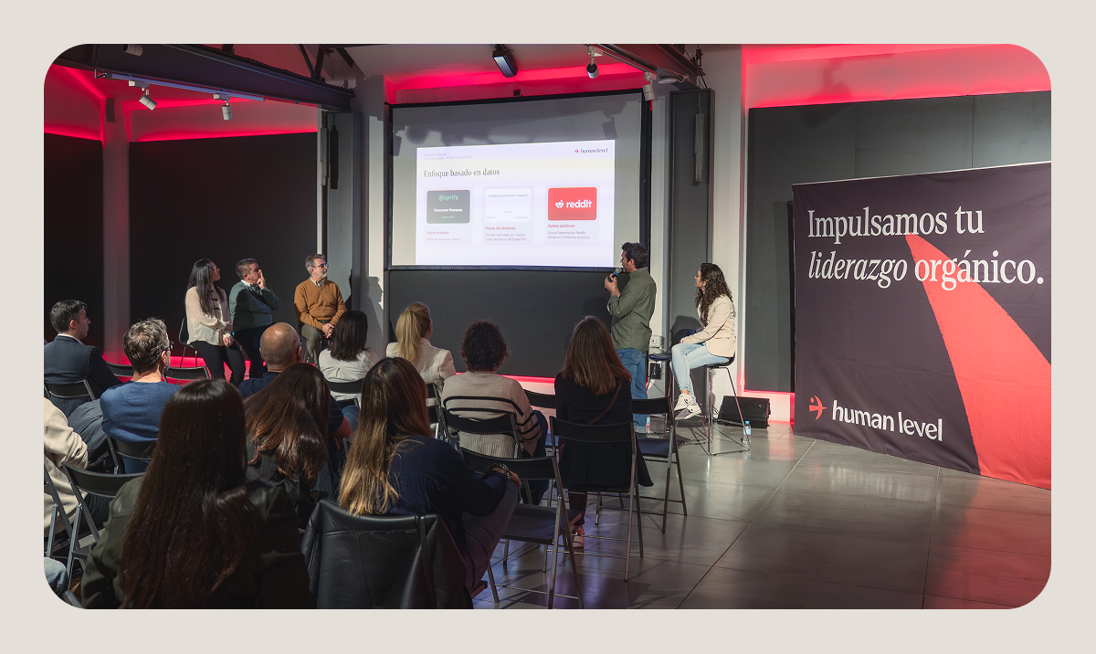 Vista del espacio de la presentación