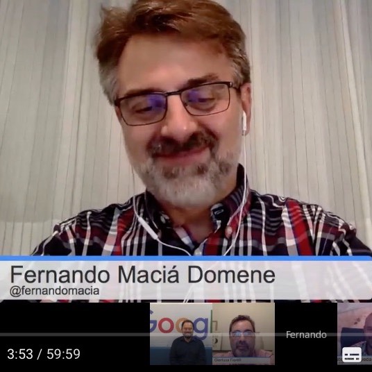 Fernando Macia Hangout Directo Google