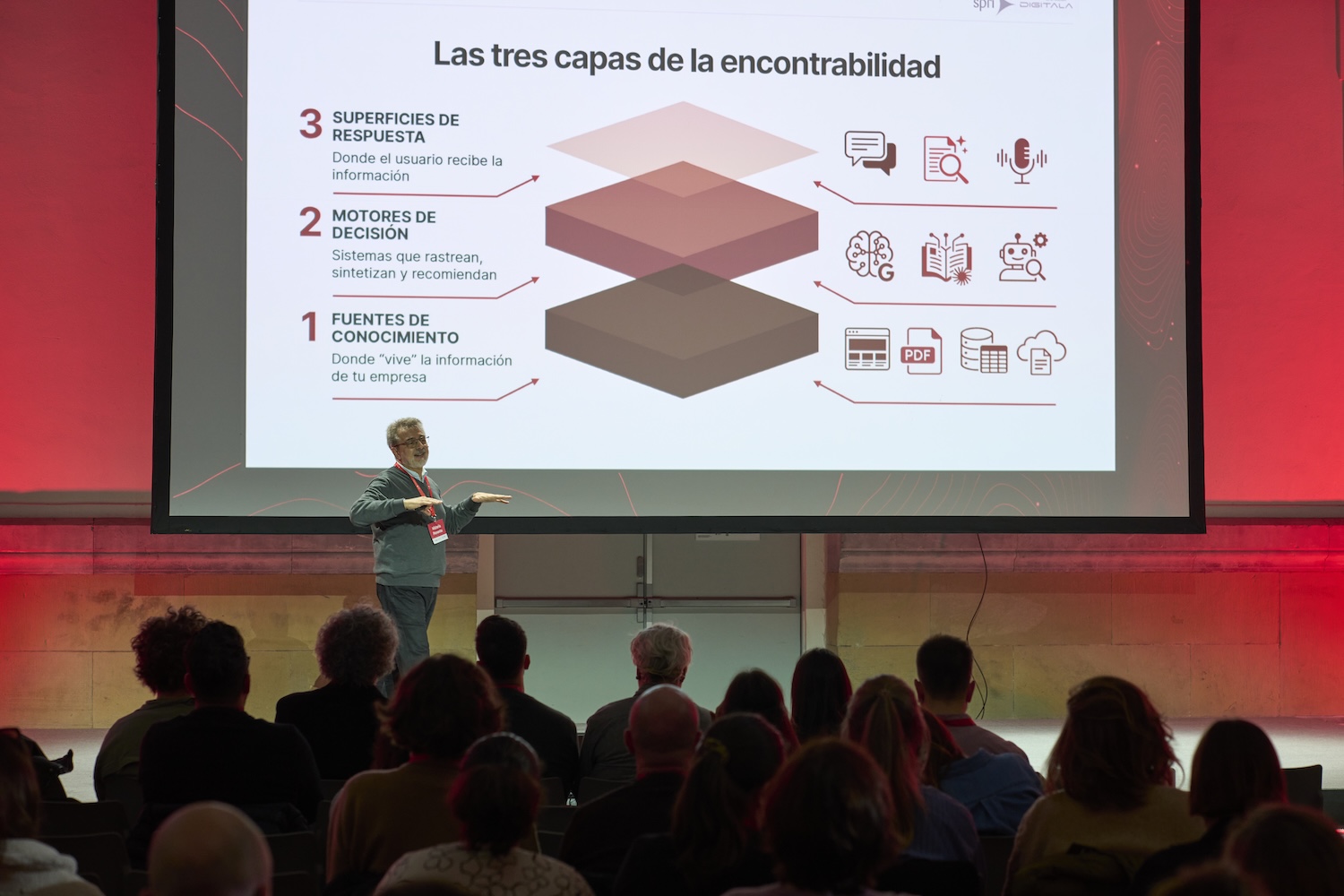 Fernando Maciá presenta las tres capas de la encontrabilidad