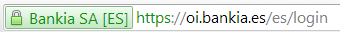 Secure https address to avoid phishing