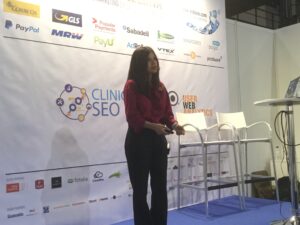 Aleyda Solís at Clinic Seo - eShow Barcelona 2016