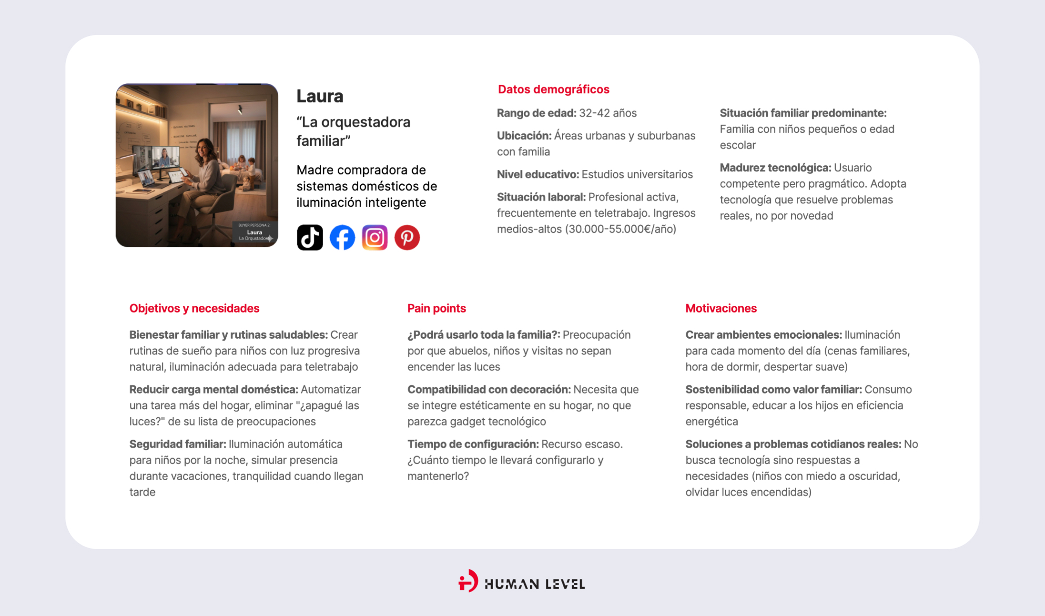 Laura, la orquestadora familiar