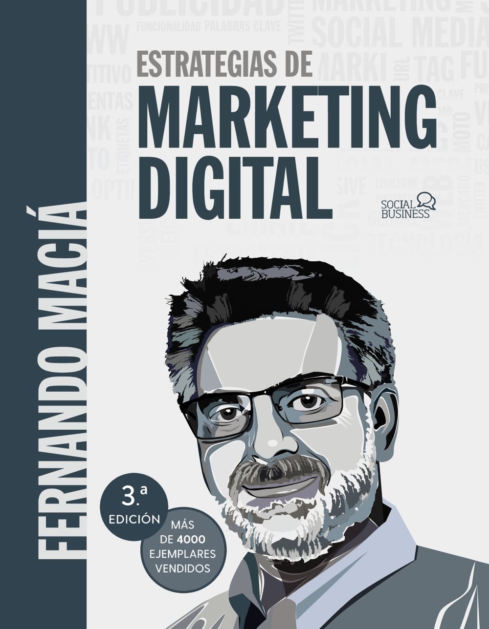 Book cover for Estrategias de Marketing Digital