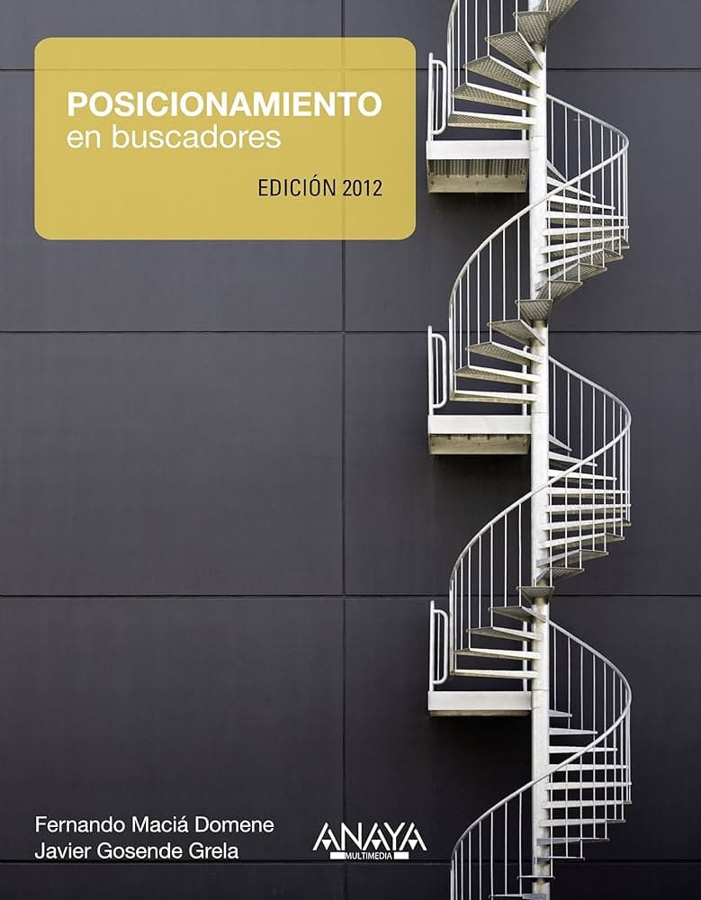 Book cover for Posicionamiento en Buscadores (2012 edition)