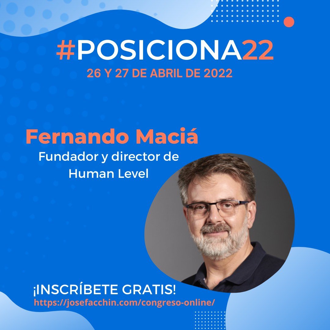 Audita tu web como un PRO – Fernando Maciá en #Posiciona22