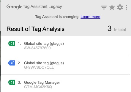 Tag Analysis