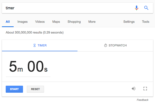 Google Timer