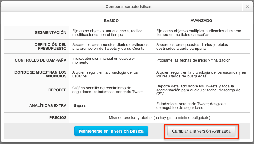 Twitter Analytics step 2: advanced account setup