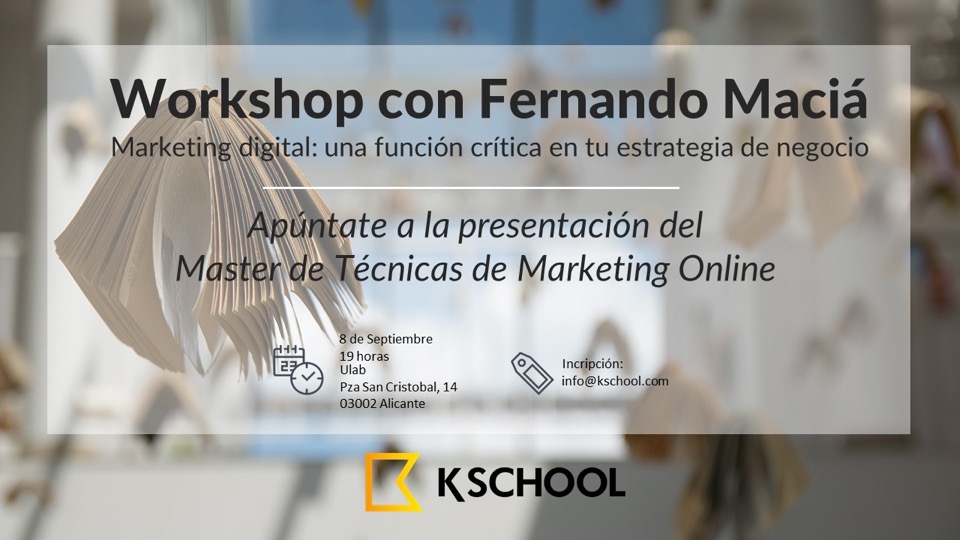 Workshop con Fernando Macia